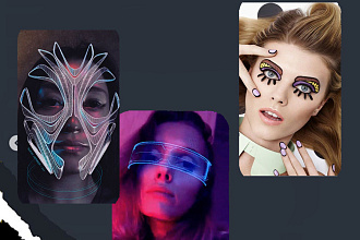 Создам AR маску, AR демонстрацию товара или AR игру для Instagram