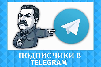 Подписчики на канал или группу в Телеграм