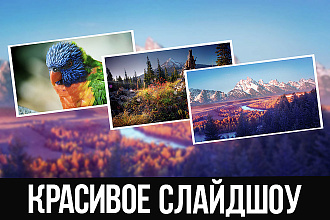 Создам красивое и качественное слайд-ШОУ из ваших фото