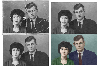 Реставрация старых фотографий
