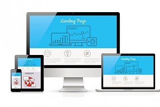Сверстаю Landing Page по PSD макету