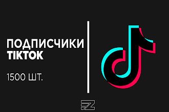 Продвижение 1500 подписчиков в TikTok