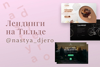 Создание лендингов на Тильде