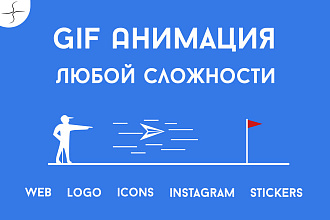 Создам GIF Анимацию любой сложности