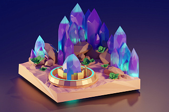 Создам твердотельную 3d модель для игр, артов