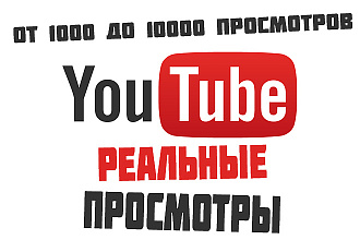 Просмотры на Youtube реальные