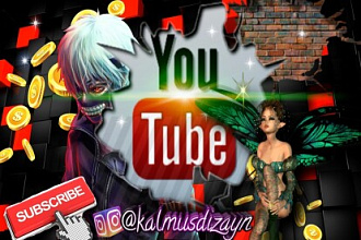 Превью, Шапка, Логотип для Канала You Tube