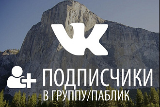 К вам подпишутся 300живых человек в группу