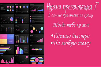 Сделаю презентацию