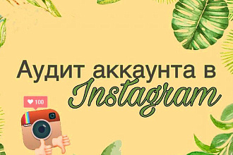 Аудит аккаунта Инстаграм
