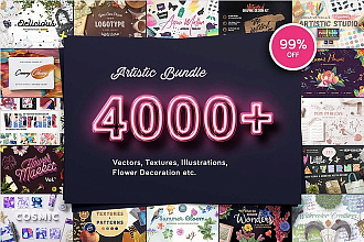 Более 4000 профессиональных элементов дизайна