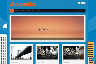 Шаблоны для Joomla с быстрой установкой