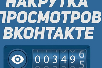Раскрутка просмотров в ВКонтакте, Rutube в количестве 10 тысяч + бонус