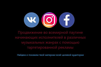 Помогу начинающим исполнителям с поиском аудитории