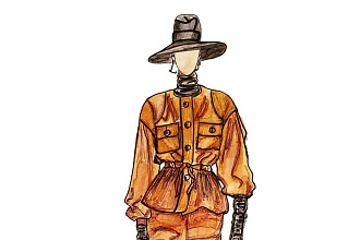 Нарисую fashion-иллюстрацию