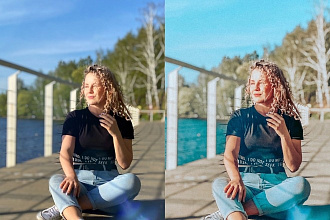Делаю редакцию фото для блогов. Цветокоррекция и ретушь и посты в блог