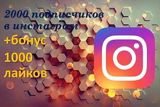 2000 подписчиков в инстаграм