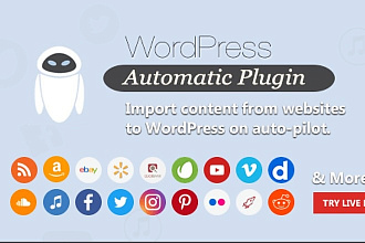 WordPress Automatic Plugin v3.41. 0 - граббер контента WordPress