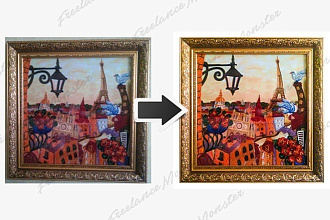 Удаление, изменение фона, обработка изображений. До 50 фото