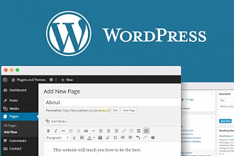 Установлю CMS Wordpress на сайт