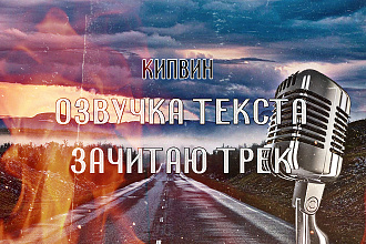 Зачитаю трек или озвучу текст