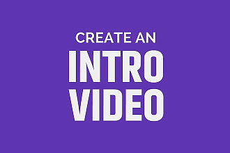 Создам интро для вашего Youtube канала и не только