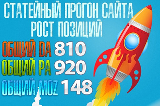 40 статей на Ваш сайт c блогов с высокими показателями
