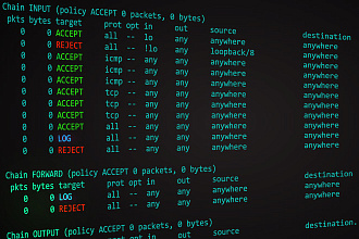 Настройка iptables, firewall