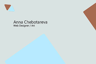 Cделаю дизайн визитки
