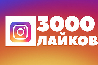 +3000 лайков в Instagram