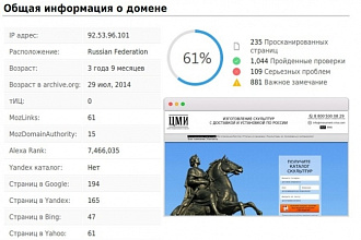 Оптимизация сайта - Проверка и рекомендации