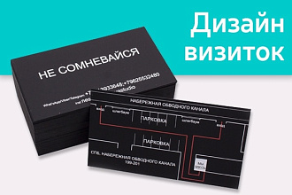 Дизайн визитки