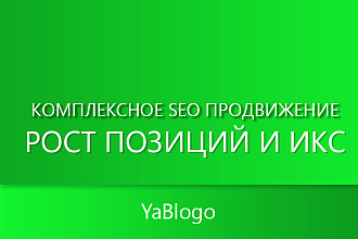 Комплексное SEO продвижение - рост позиций и ИКС
