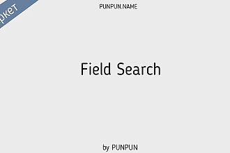 Настройка Field Search DLE