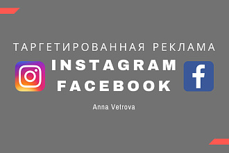 Таргетированная реклама Inst, FB