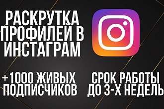 Раскрутка профиля в Инстаграм