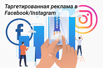 Настрою таргетированную рекламу в Facebook, Instagram