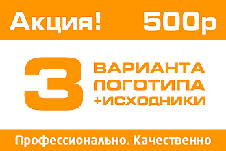 3 варианта логотипа