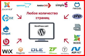 Грамотный перенос любого крупного сайта на CMS WordPress