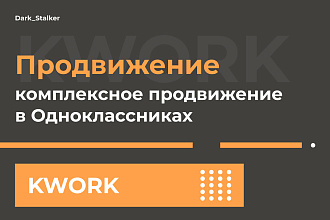 Тут можно купить комплексное продвижение в Одноклассниках