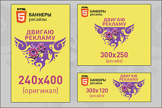 Ресайз HTML5-баннеров