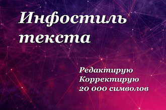 Инфостиль текста