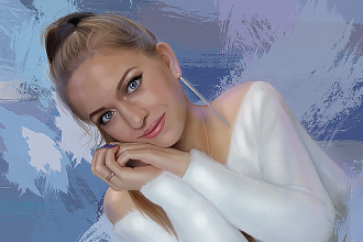 Нарисую портрет по Вашему фото в стиле Digital art