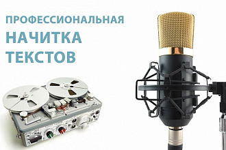 Начитаю текст. Оперативно, профессионально