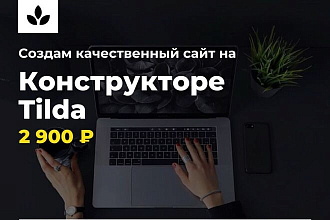 Создание сайта на Tilda, Figma + SEO