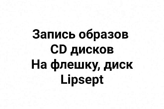 Запись любых образов CD на флешку или диск