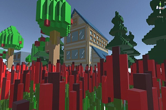 Создам модель в Voxel стиле