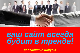 До 300 рабочих ссылок на ваш сайт