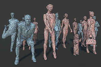 Low poly модель