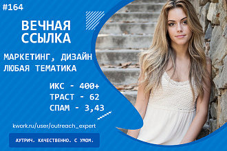 Ссылка с сайта о маркетинге и рекламе, PR, дизайне. Любая тематика